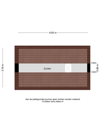 Floorplan - De Klamp 26, 3921 EL Elst