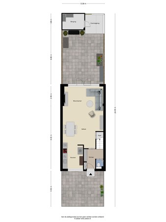 Floorplan - Cavansalaan 23, 3903 XC Veenendaal