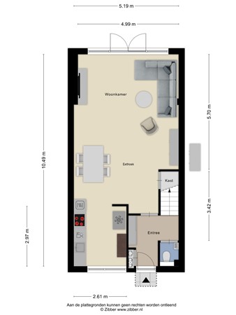 Floorplan - Cavansalaan 23, 3903 XC Veenendaal