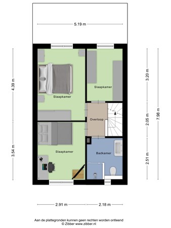 Floorplan - Cavansalaan 23, 3903 XC Veenendaal