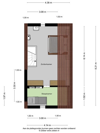 Floorplan - Fruithof 25, 4031 JD Ingen