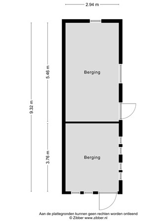 Floorplan - Boslaan 67, 3904 KE Veenendaal