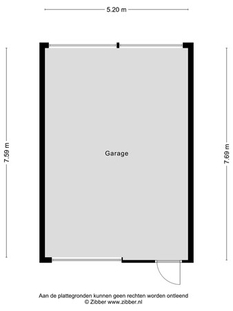 Floorplan - Boslaan 67, 3904 KE Veenendaal