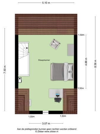 Floorplan - Forel 7, 3907 HP Veenendaal