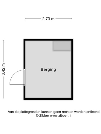 Floorplan - Kerkewijk 169, 3904 JC Veenendaal