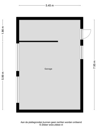 Floorplan - Nieuweweg 191, 3905 LL Veenendaal