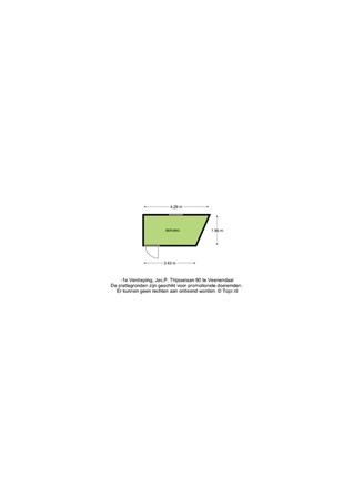 Floorplan - Jac.P. Thijsselaan 90, 3903 EE Veenendaal