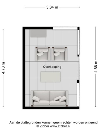 Floorplan - Breukkruid 2, 3903 GP Veenendaal