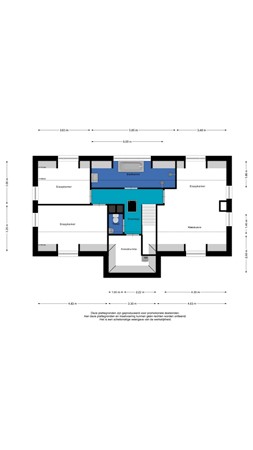 Floorplan - Kruisstraat 3, 4007 PC Tiel