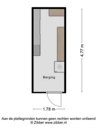 Floorplan - Rhenendael 60, 3911 RM Rhenen