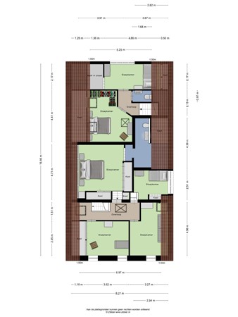 Floorplan - Nieuweweg 144, 3905 LR Veenendaal