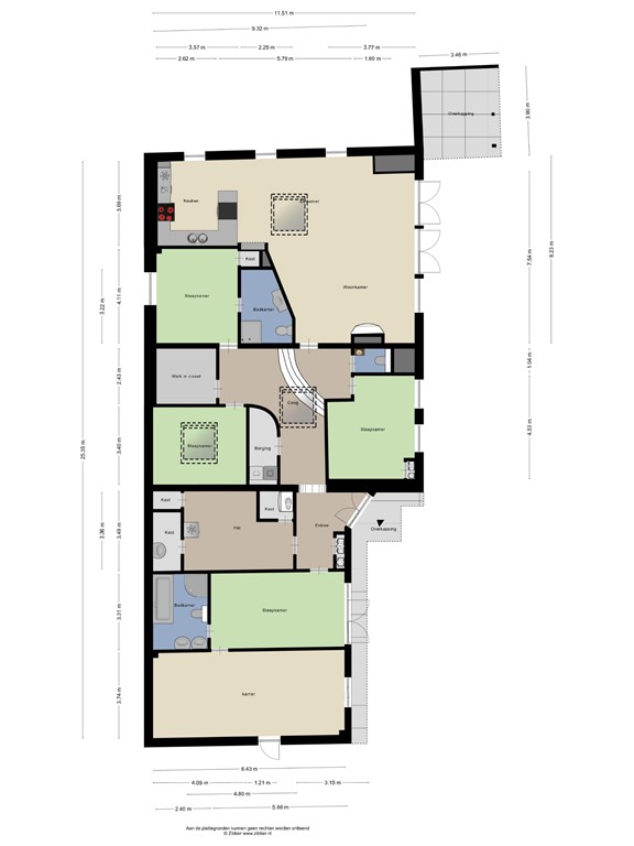mediumsize floorplan