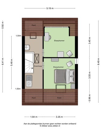 Floorplan - Boegspriet 2, 3904 PV Veenendaal