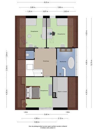 Floorplan - Meentdijk 21A, 3907 KZ Veenendaal