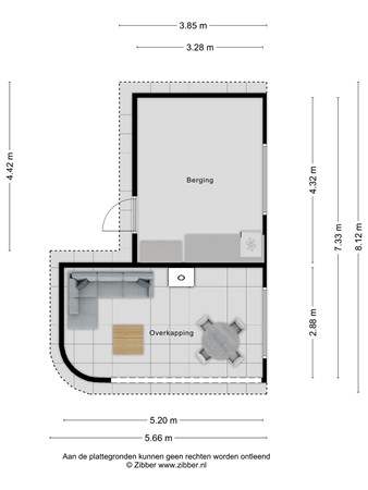 Floorplan - Meentdijk 21A, 3907 KZ Veenendaal