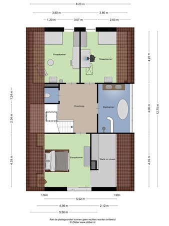 Floorplan - Meentdijk 21A, 3907 KZ Veenendaal