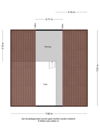Floorplan - Rijnbandijk 113, 4021 AG Maurik