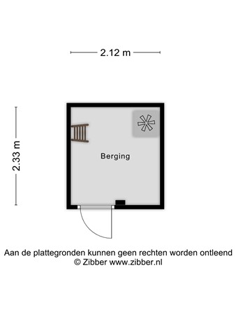 Floorplan - Jasmijn 53, 3904 LS Veenendaal