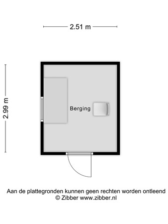 Floorplan - Jasmijn 53, 3904 LS Veenendaal
