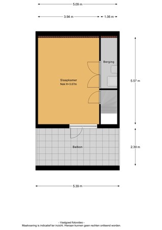 Floorplan - Markiezenhof 11, 3905 HL Veenendaal