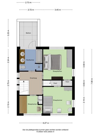 Floorplan - Utrechtsestraatweg 31, 3911 TR Rhenen