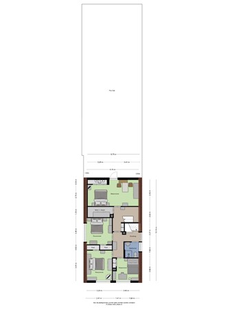 Floorplan - Franseweg 93, 3921 DG Elst