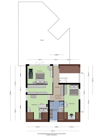 Floorplan - Munnikenweg 145, 3905 MG Veenendaal