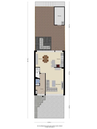Floorplan - Gersteveld 44, 3902 ES Veenendaal