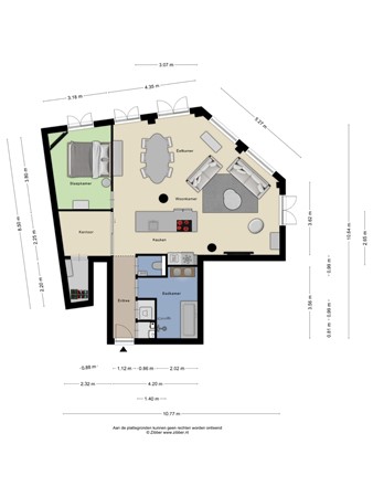 Floorplan - Suikervat 11, 3901 TA Veenendaal