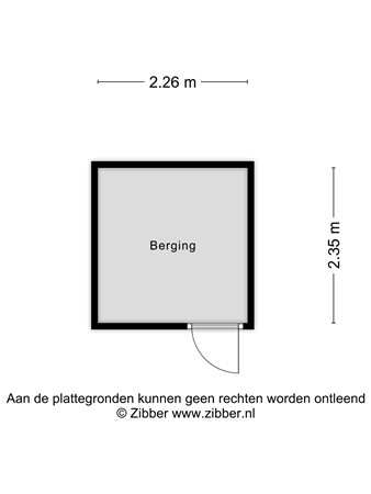 Floorplan - Plantsoenstraat 11, 3911 KA Rhenen