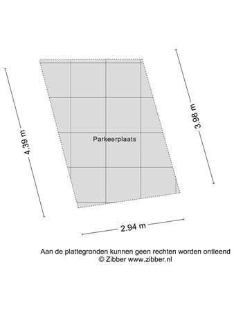 Floorplan - Tuinstraat 87F, 3901 RA Veenendaal