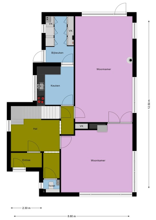 mediumsize floorplan