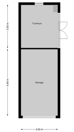 Floorplan - Kerkewijk 133, 3904 JB Veenendaal