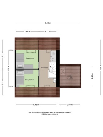Floorplan - Roodmus 3, 3906 NW Veenendaal