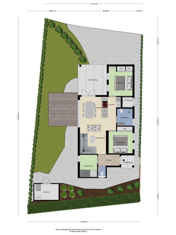 mediumsize floorplan