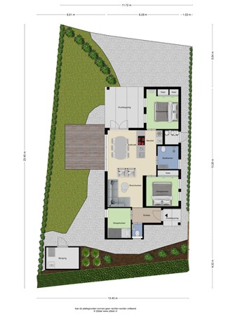 Floorplan - Oude Veensegrindweg 76-16, 3911 TA Rhenen