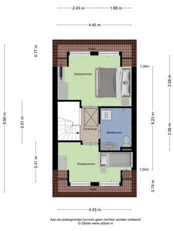 Floorplan - Frisohof 7, 3921 BX Elst