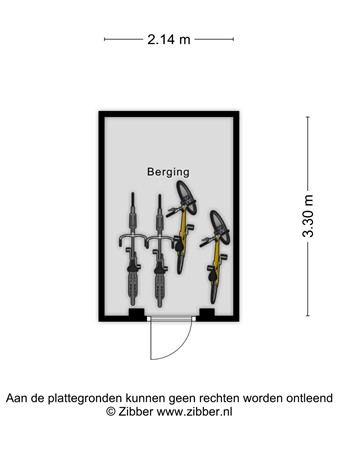 Floorplan - Turfschip 52, 3904 RC Veenendaal