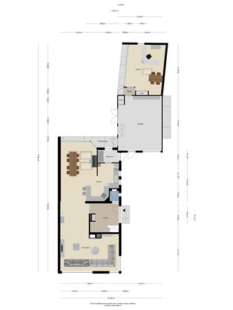 Floorplan - Kerkewijk 158, 3904 JJ Veenendaal