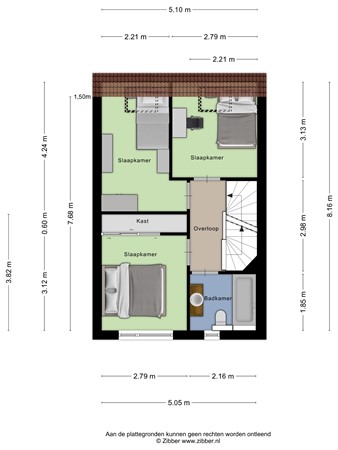 Floorplan - Stuivenes 5, 3911 XX Rhenen