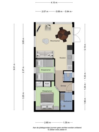 Floorplan - Nieuwe Veenendaalseweg 229-226, 3911 MJ Rhenen