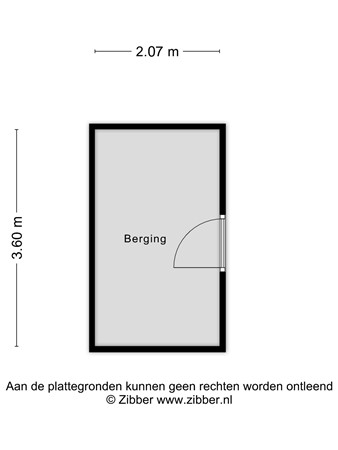 Floorplan - M.W. van de Waalstraat 32, 3911 LP Rhenen