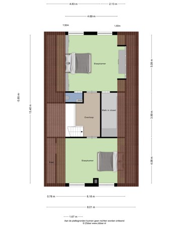 Floorplan - Gelders Benedeneind 6A, 3907 KW Veenendaal
