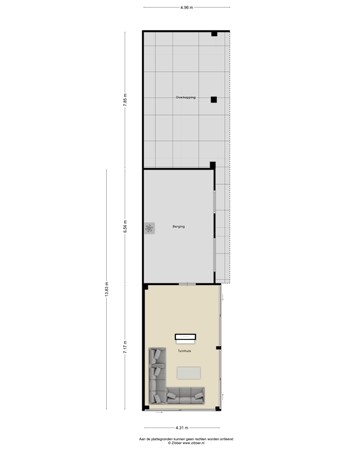 Floorplan - Gelders Benedeneind 6A, 3907 KW Veenendaal