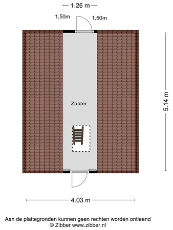 Floorplan - Bantuinweg 25, 3911 MV Rhenen