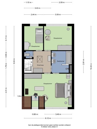 Floorplan - Cuneralaan 9, 3911 AA Rhenen