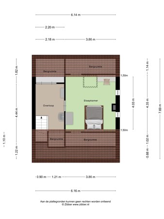 Floorplan - Dillewijnen 2, 3901 KB Veenendaal