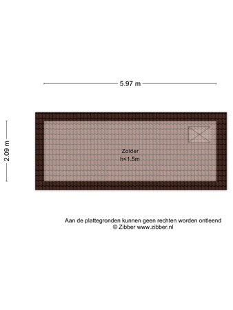Floorplan - Regentesselaan 57, 3905 GV Veenendaal
