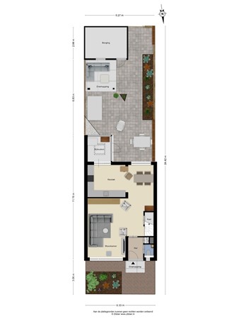 Floorplan - Regentesselaan 57, 3905 GV Veenendaal