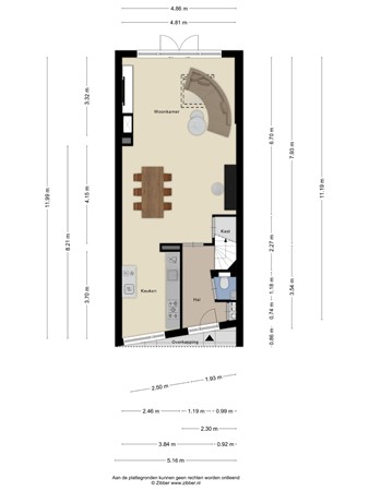 Floorplan - Meivlinderstraat 6, 3905 KD Veenendaal